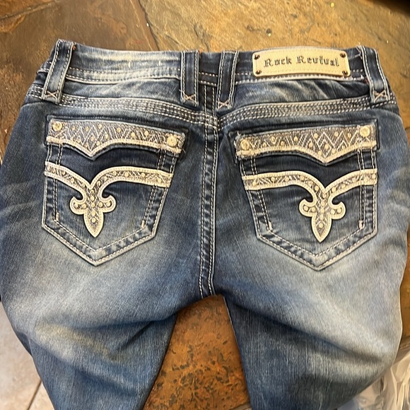 Rock revival Vivian cuffed skinny jeans 💍 26 - Picture 6 of 8